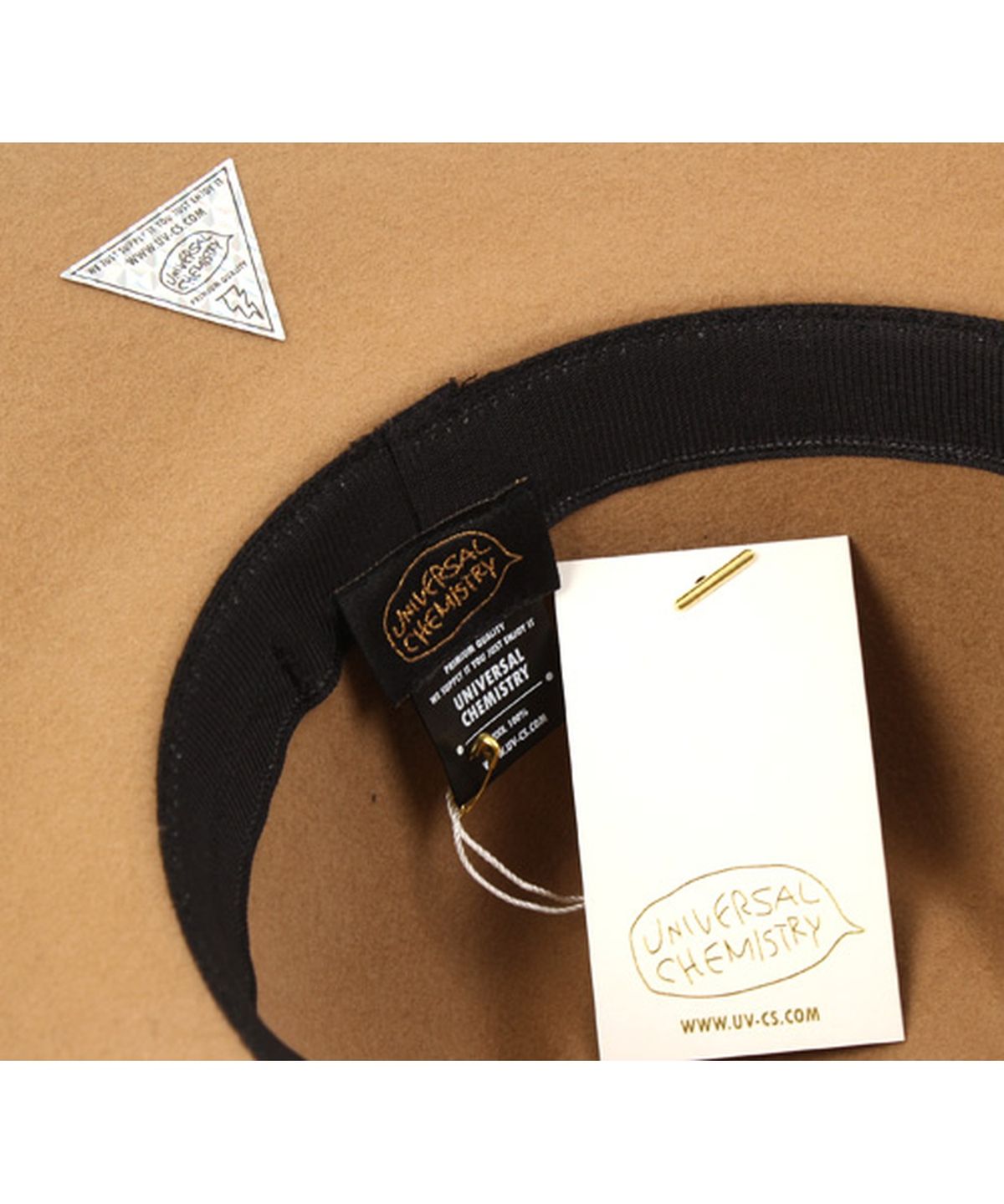 유니버셜 케미스트리(UNIVERSAL CHEMISTRY) BK Metal Wool Long BG Fedora 울페도라