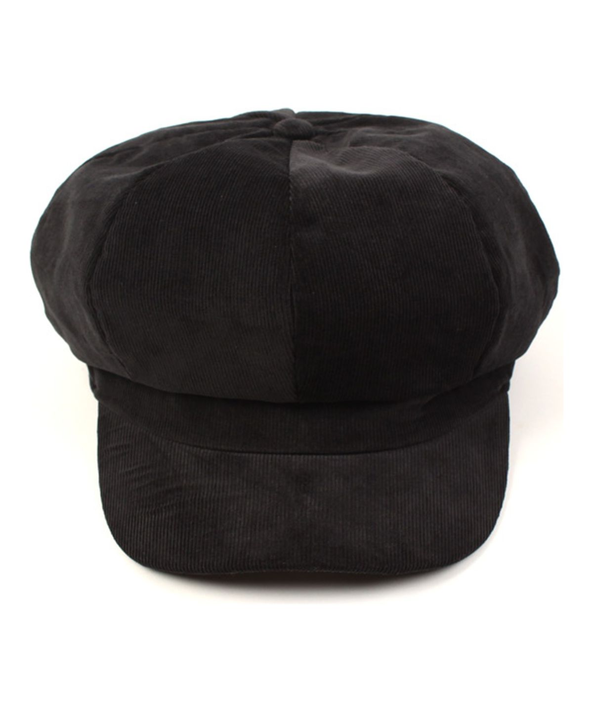 유니버셜 케미스트리(UNIVERSAL CHEMISTRY) Corduroy Black Newsboy Cap 코듀로이 뉴스보이캡