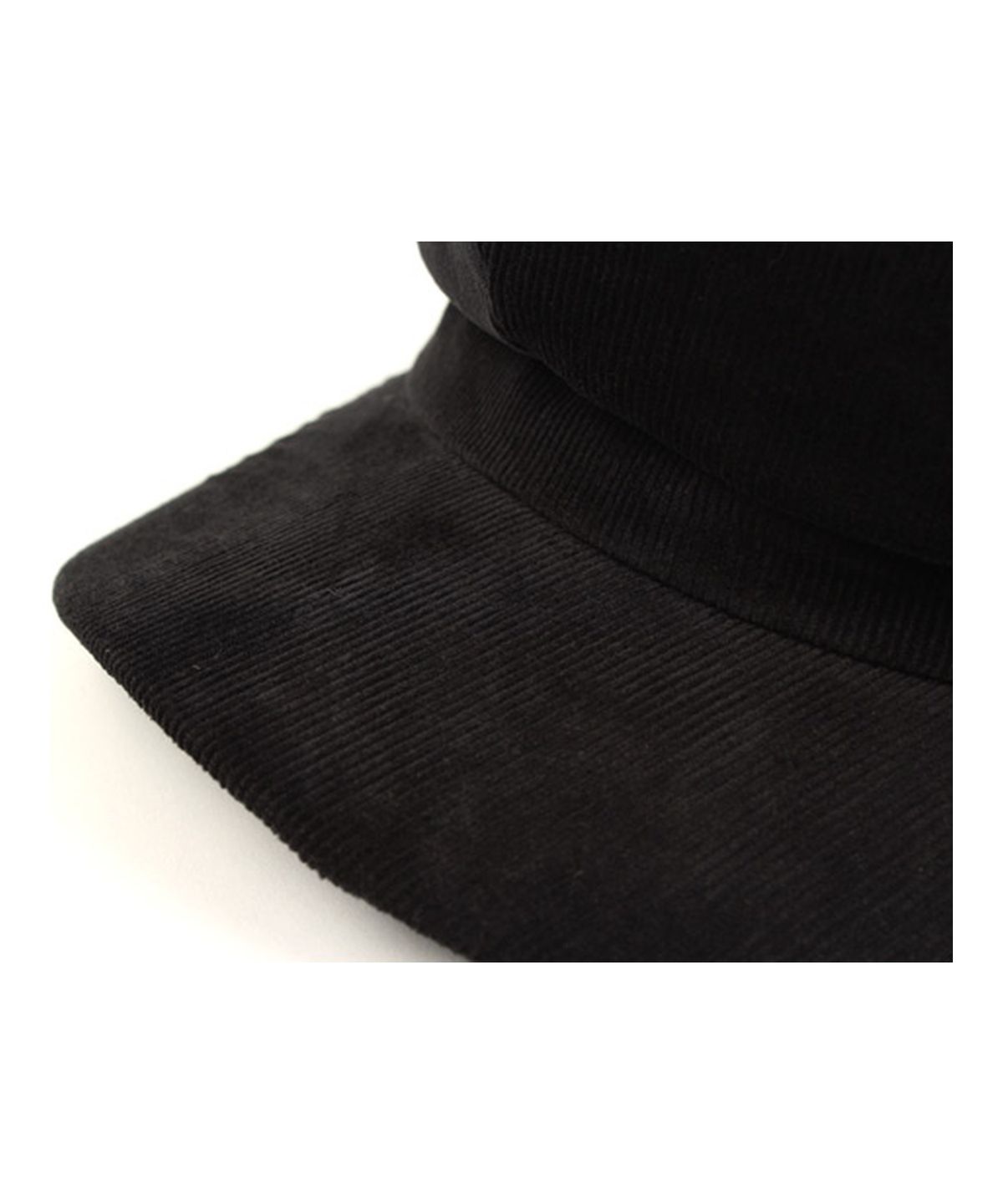 유니버셜 케미스트리(UNIVERSAL CHEMISTRY) Corduroy Black Newsboy Cap 코듀로이 뉴스보이캡