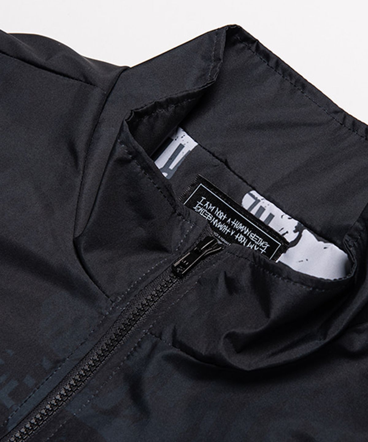 아임낫어휴먼비잉(I AM NOT A HUMAN BEING) TORN PICTURES TRACK JACKET - O/C