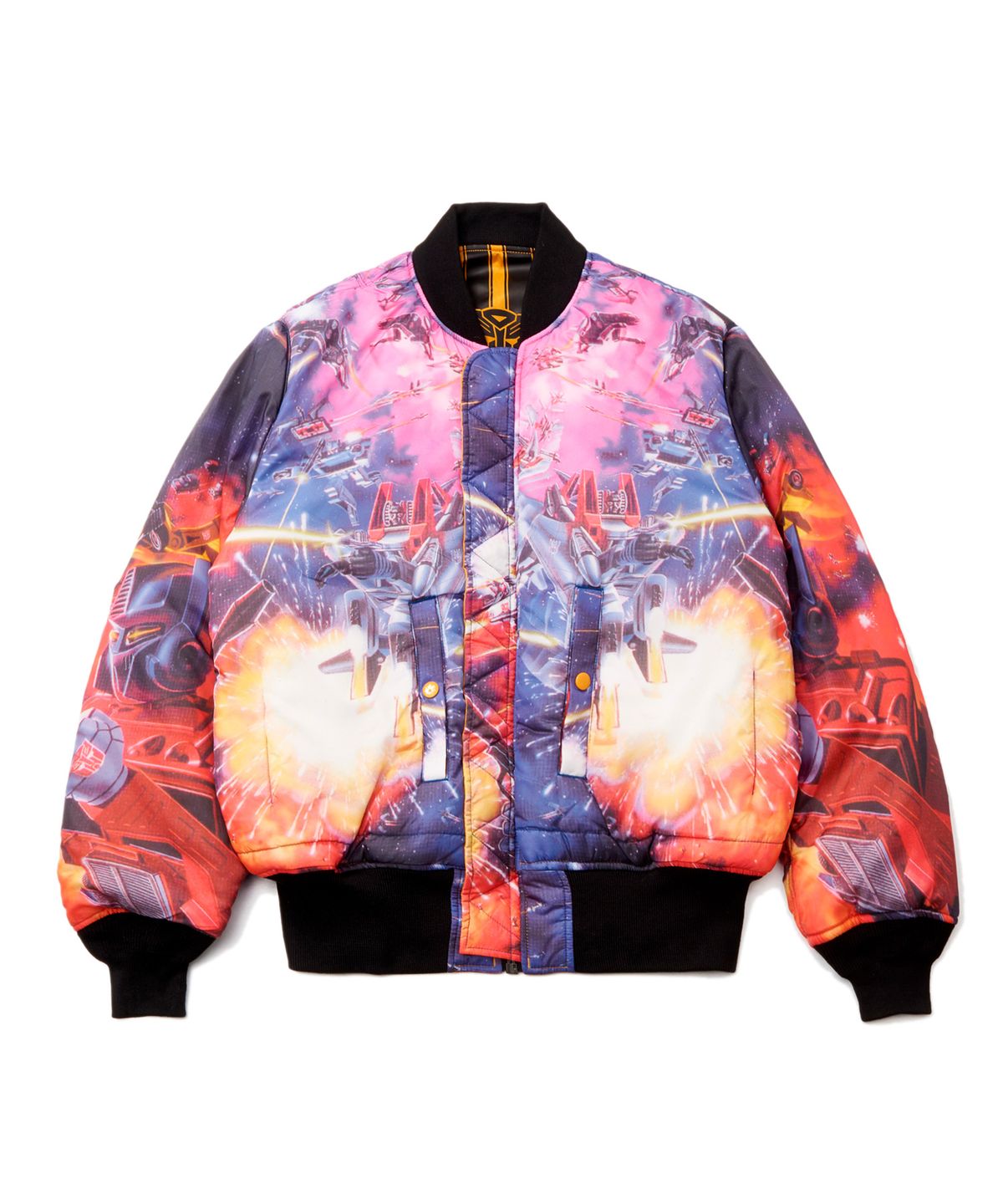 알파 인더스트리(ALPHA INDUSTRIES) 하스브로 X 알파인더스트리 트랜스포머 MA-1 - 골든옐로우 / CJH48500C1-GOY