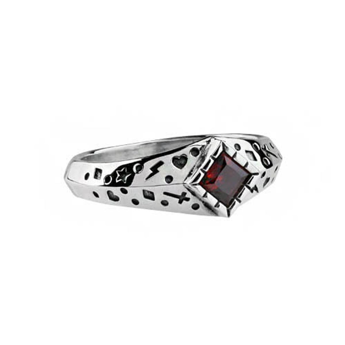 어나니머스아티즌(ANONYMOUS ARTISAN) Oldschool Dot Ring 1 -red
