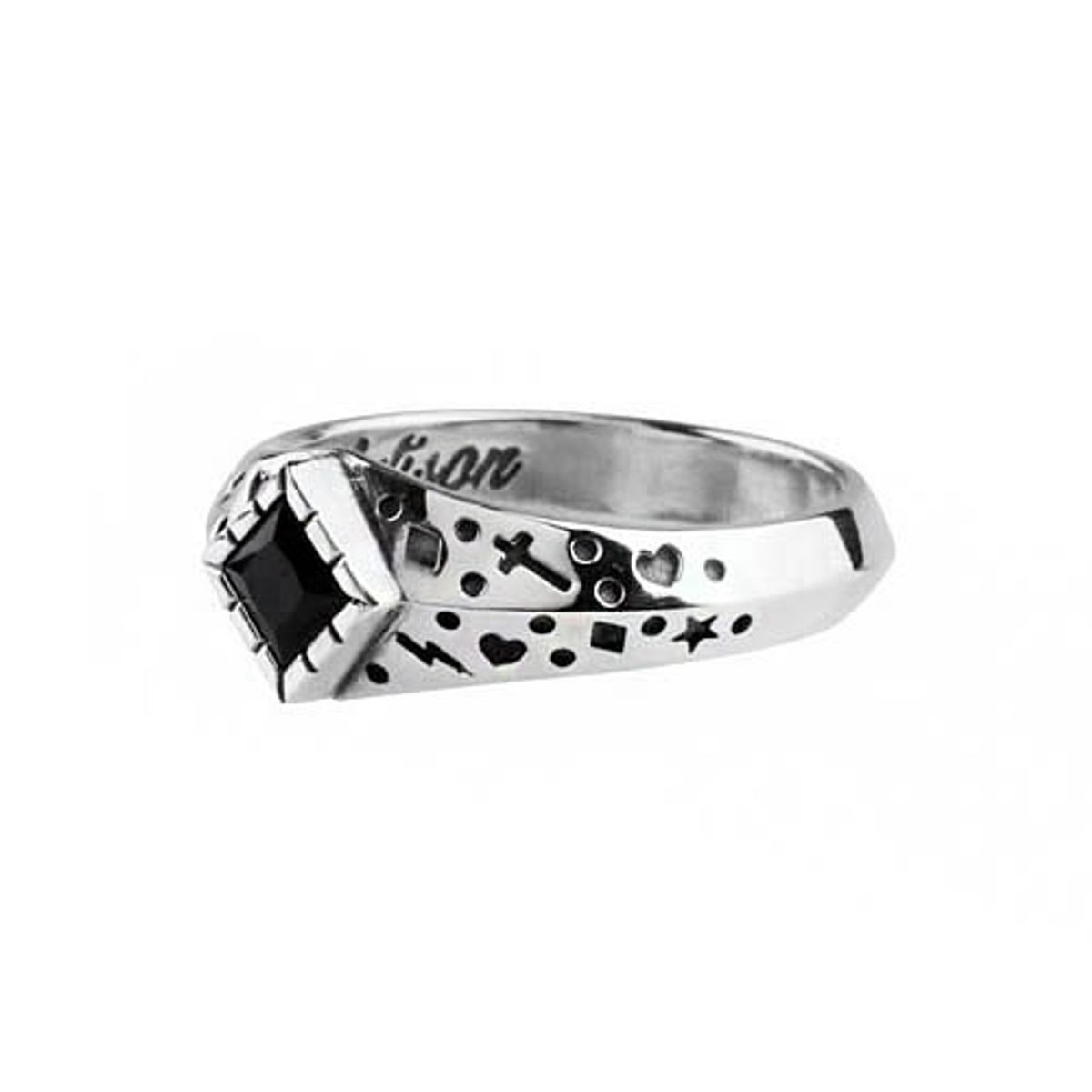 어나니머스아티즌(ANONYMOUS ARTISAN) Oldschool Dot Ring 1 -onyx