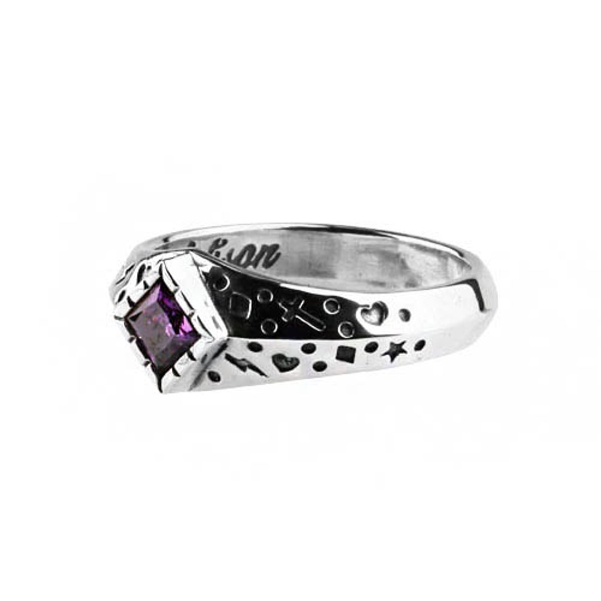 어나니머스아티즌(ANONYMOUS ARTISAN) Oldschool Dot Ring 1 -violet