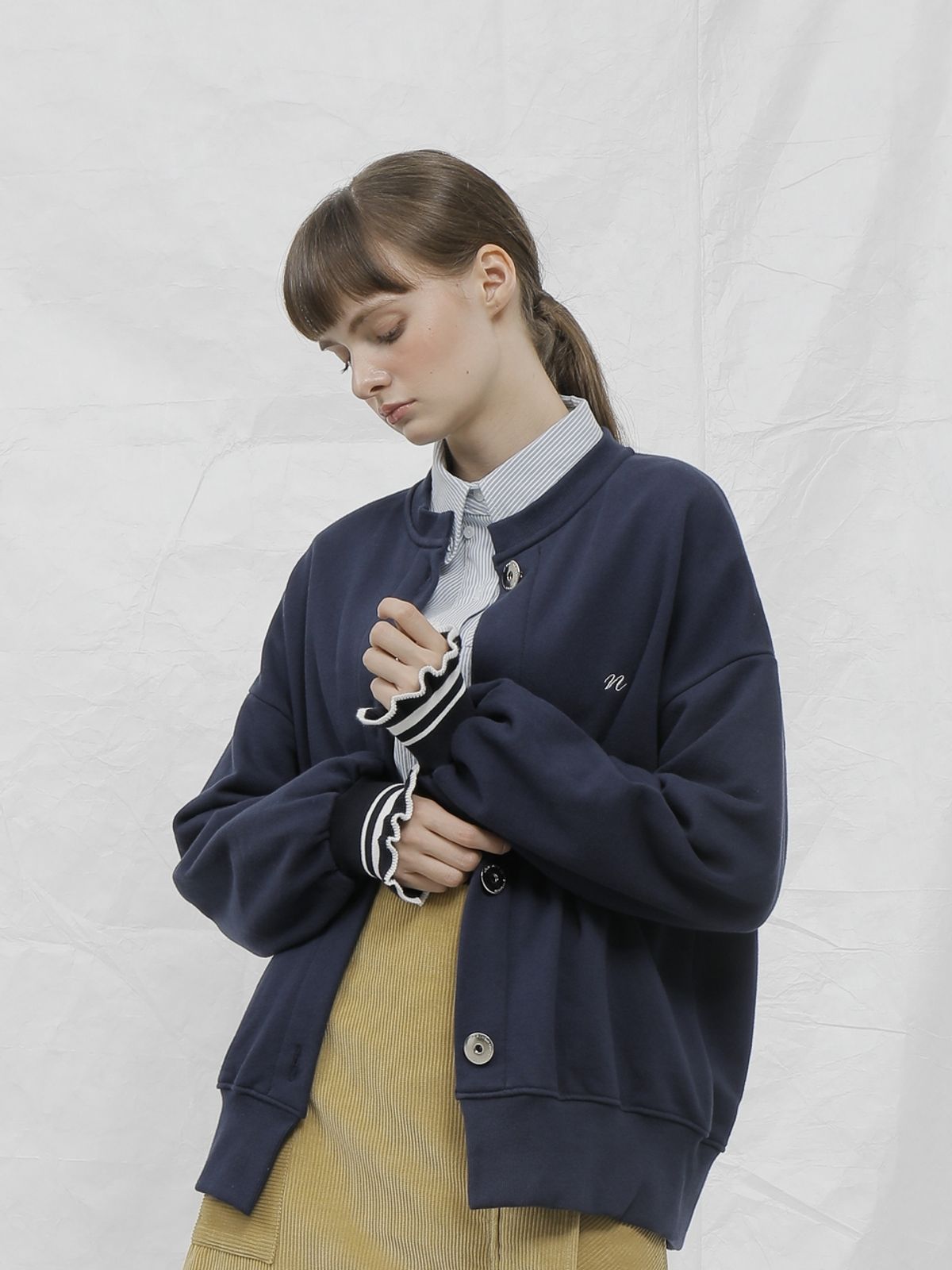 느와(NOIR) Em Cardigan