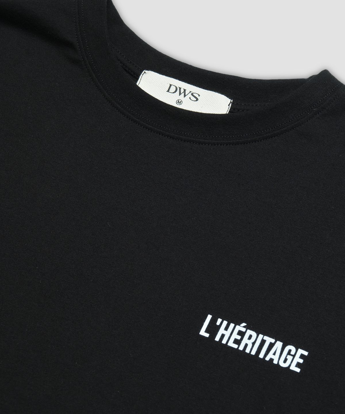 디더블유에스이(DWSE) LHERITAGE 롱 슬리브 (블랙)