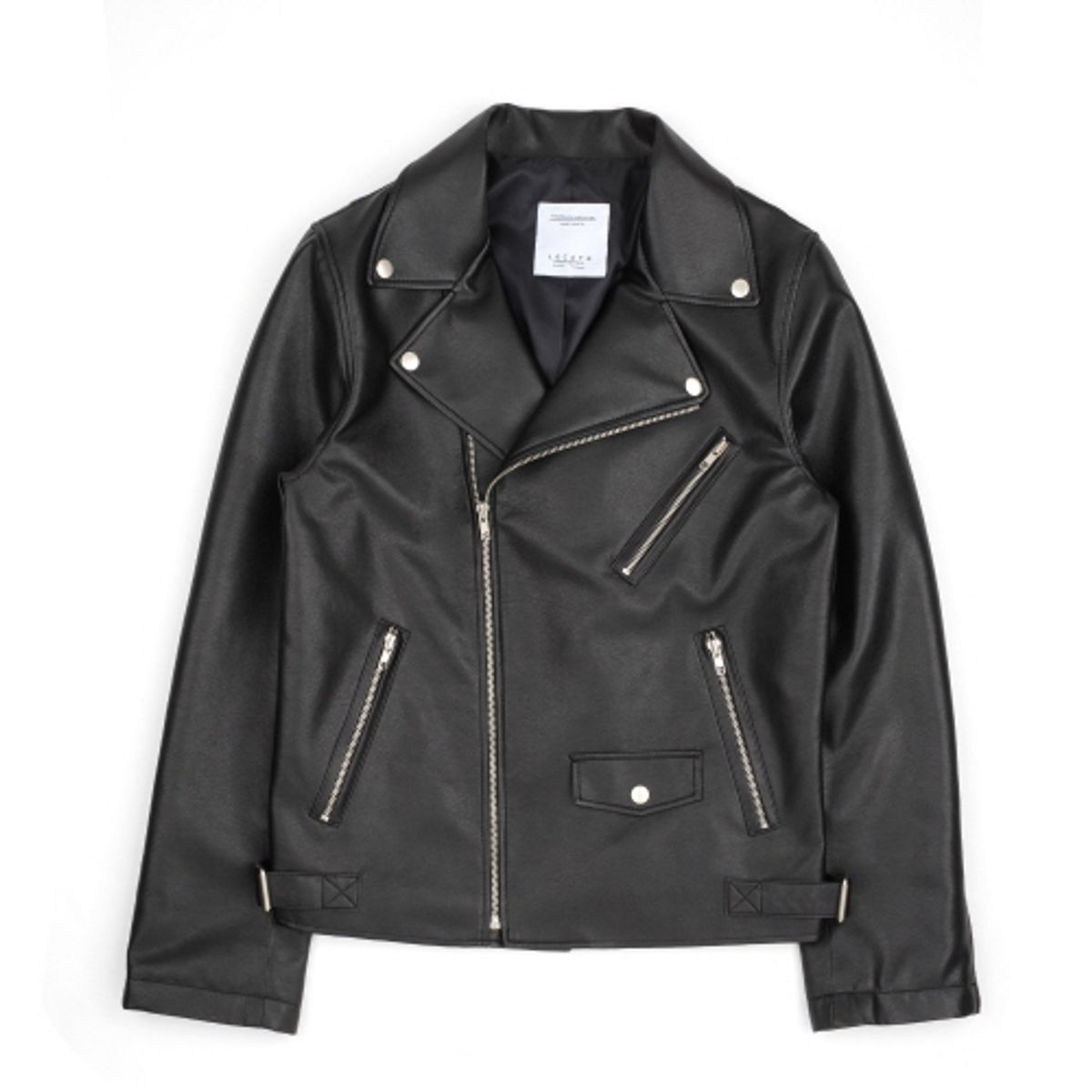 로케이트(LOCATE) CORBY basic buckled rider jacket (men)