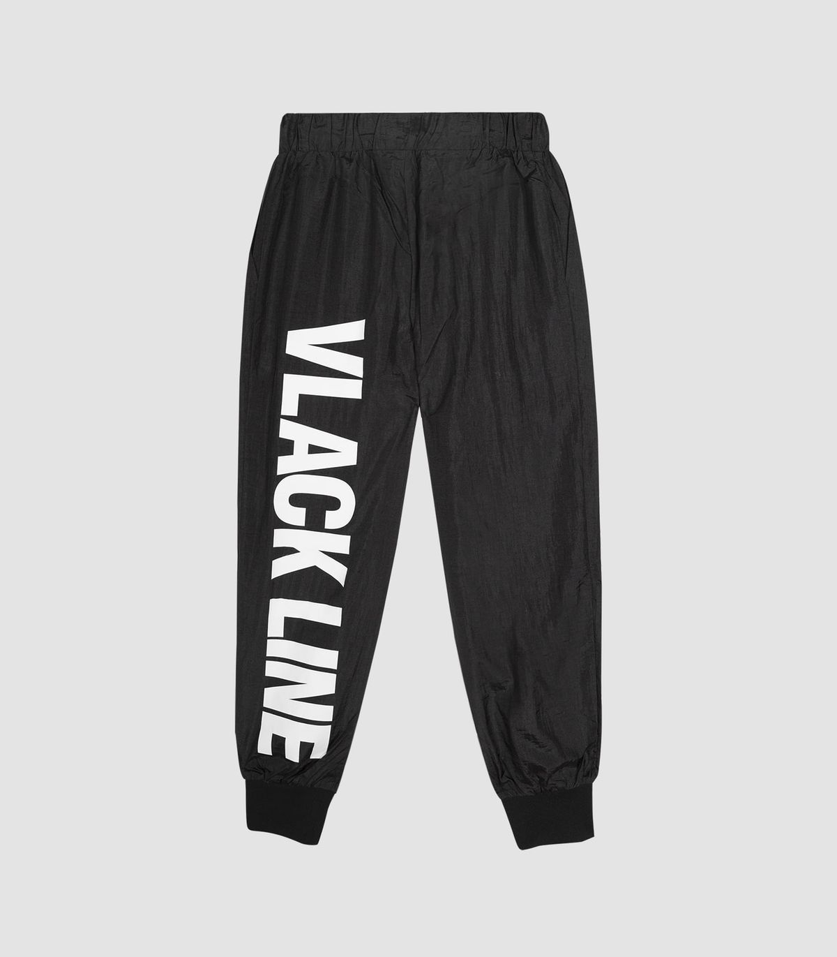 바이브레이트(VIBRATE) SCOTCH LINE JOGGER PANTS (BLACK)