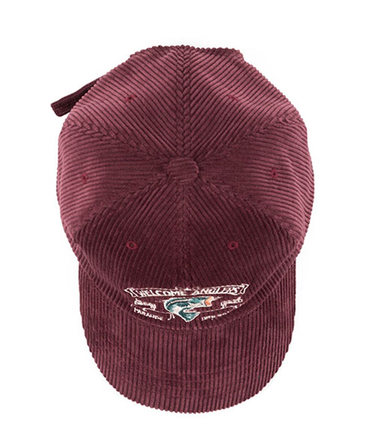 와일드 브릭스(WILD BRICKS) CORDUROY ANGLER CAP  (burgundy)