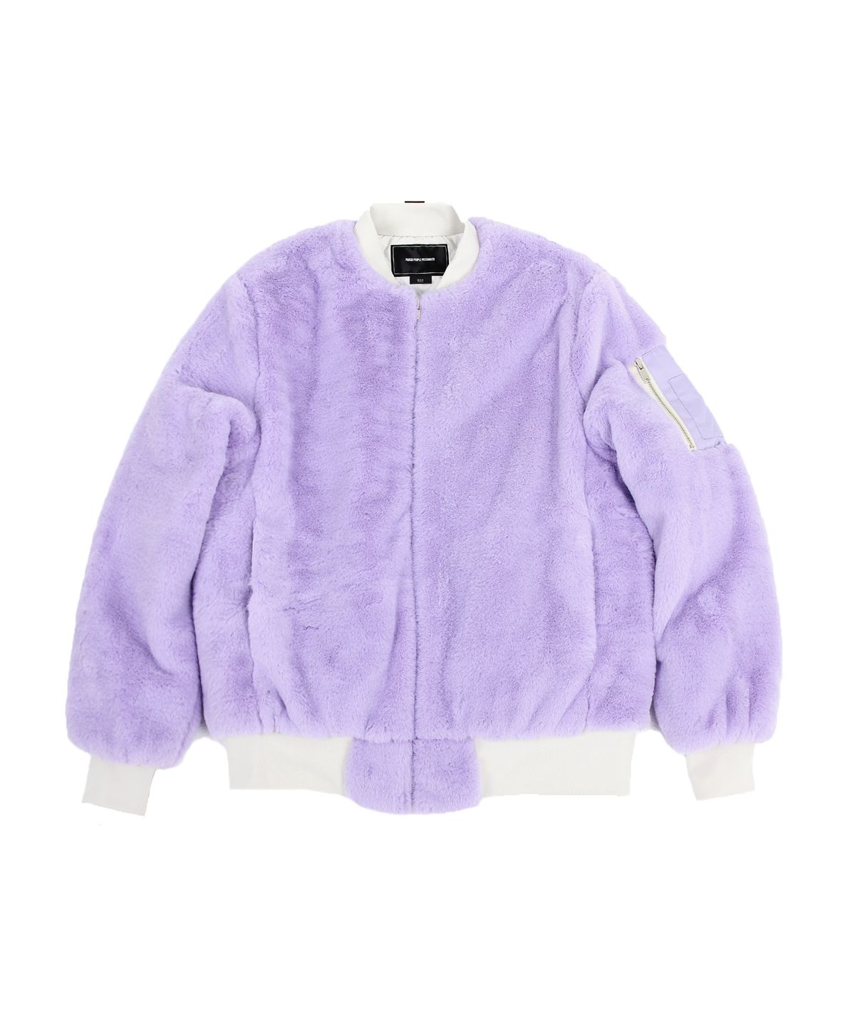 피피피(P.P.P) FUR MA-1 FLIGHT JACKET (PURPLE)