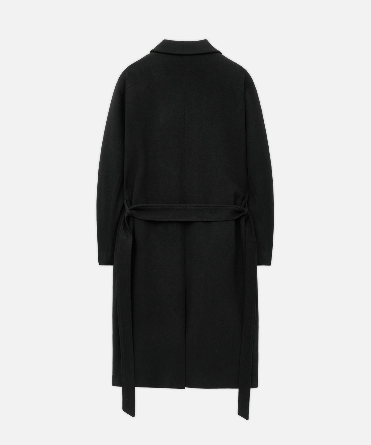 드로우핏(DRAW FIT) 프리미어 퓨어 캐시미어 로브 더블 코트 [BLACK]