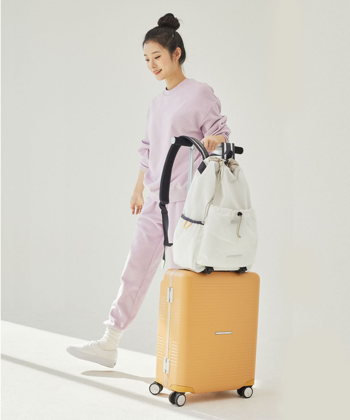 로우로우(RAWROW) R TRUNK 953 FRAME ep.3 20인치 (37L) SMOKE BLUE MUSTARD