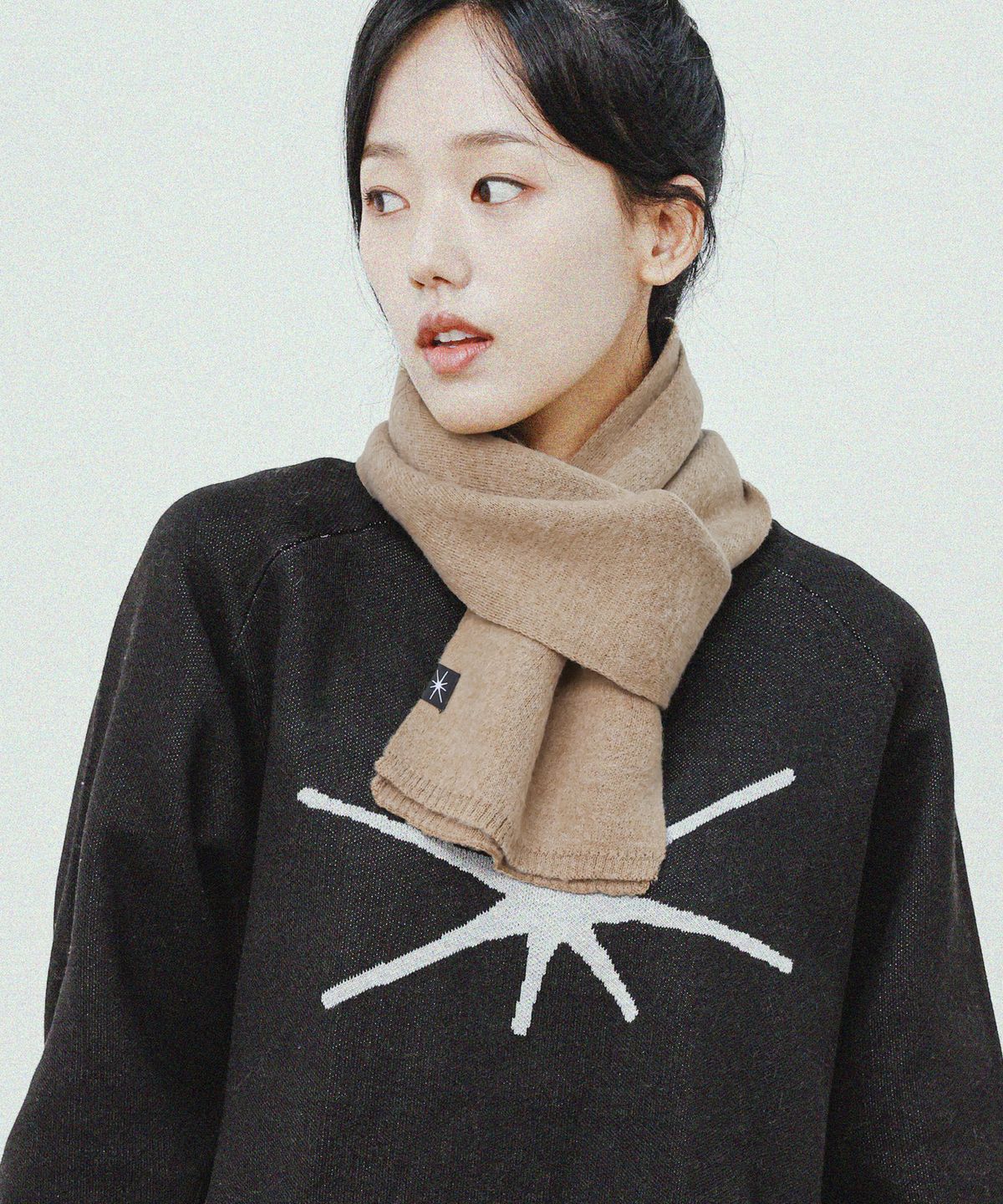 모더먼트(MODERMENT) 소프트 터치 숏 머플러 [10컬러]