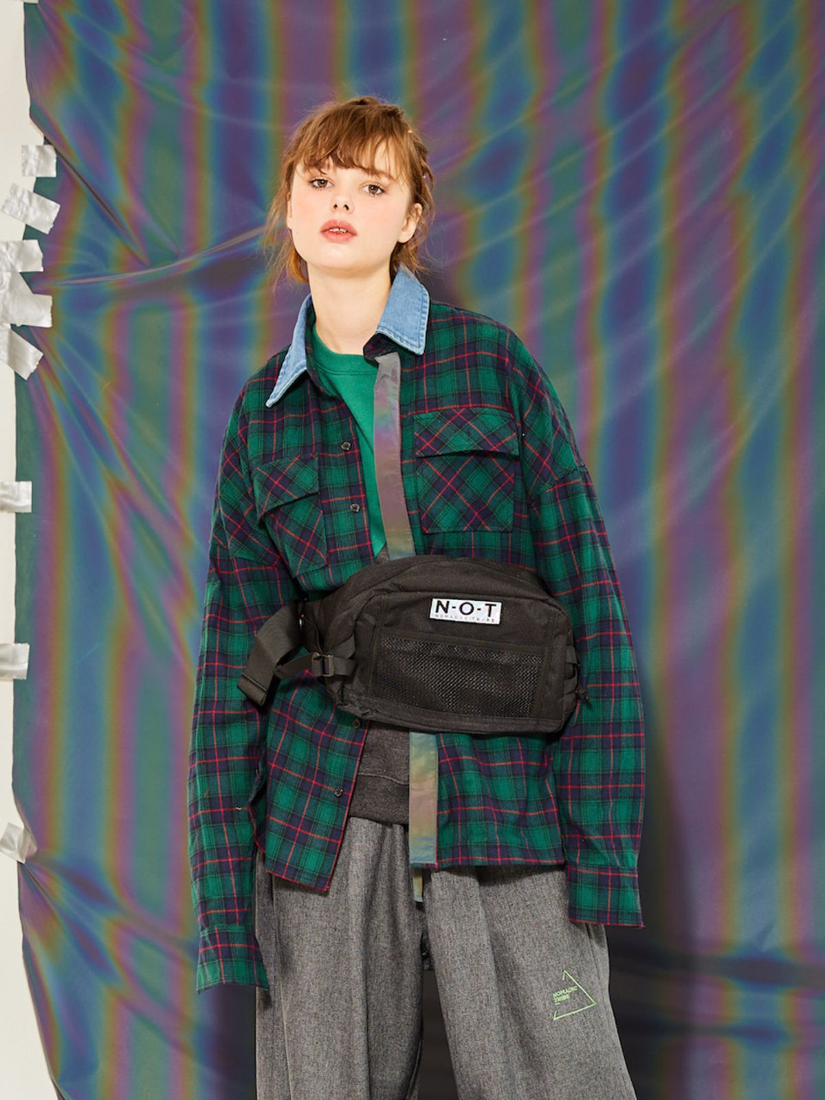 엔오티(NOT) CHECK TARTAN SHIRTS