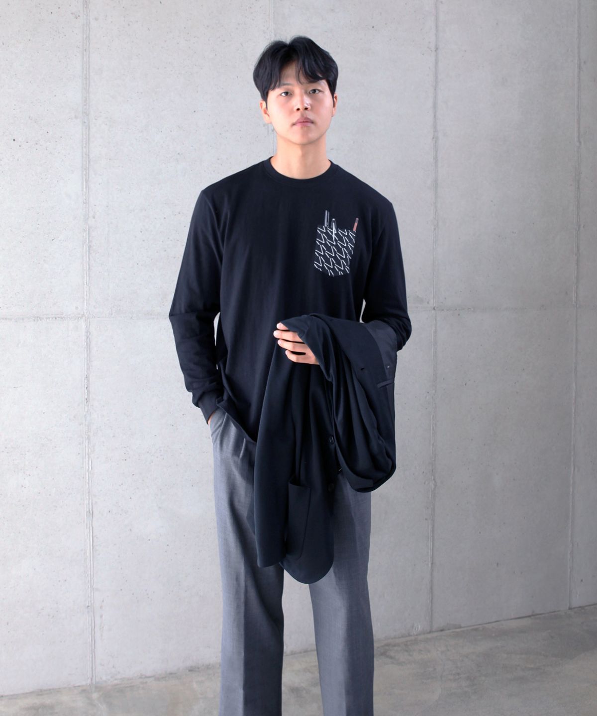 벨레파(BELLEFFA) architetto (건축가) 디자이너 티셔츠 긴팔티