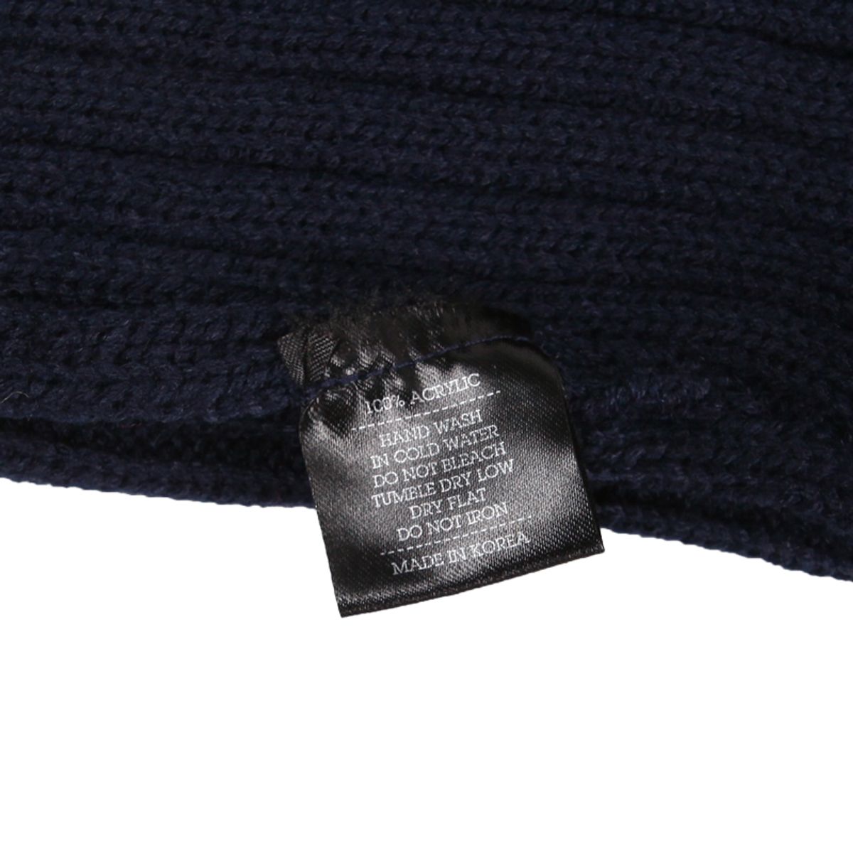 에잇볼륨(EIGHTVOLUME) EV Plain Pop Beanie (Navy)