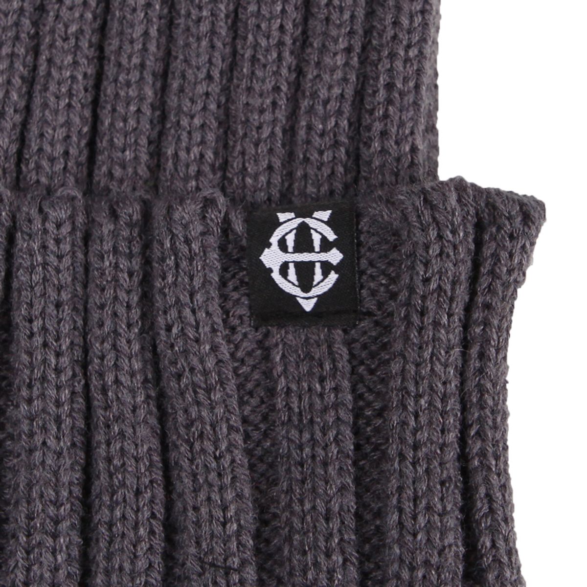 에잇볼륨(EIGHTVOLUME) EV Plain Pop Beanie (Gray)