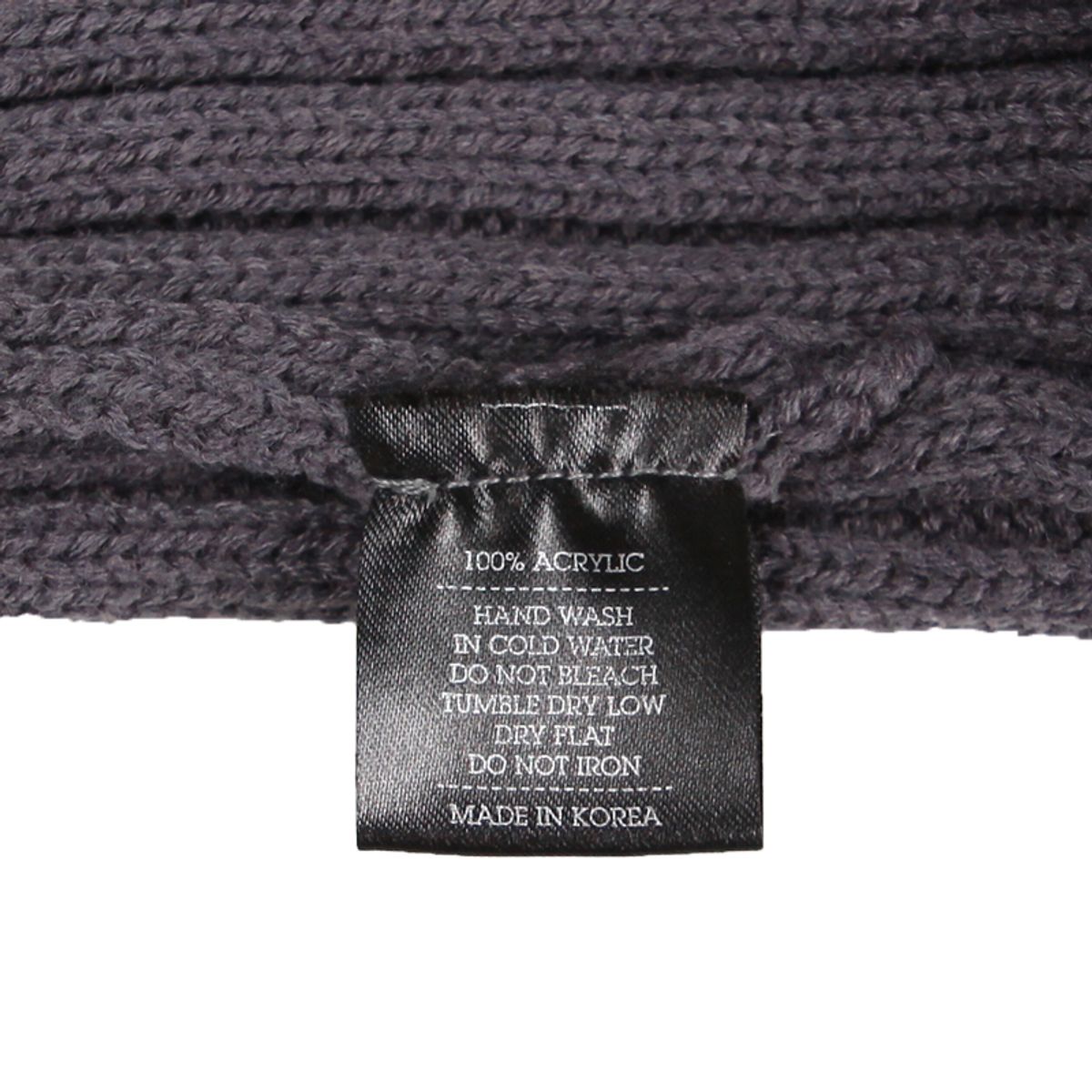 에잇볼륨(EIGHTVOLUME) EV Plain Pop Beanie (Gray)