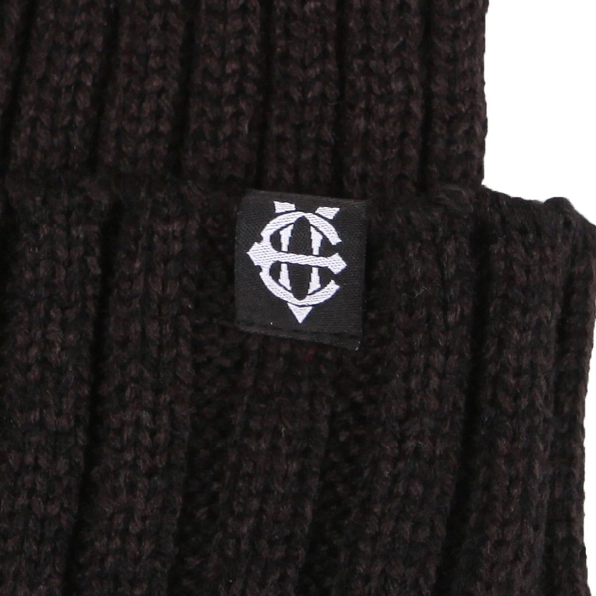 에잇볼륨(EIGHTVOLUME) EV Plain Pop Beanie (Black)