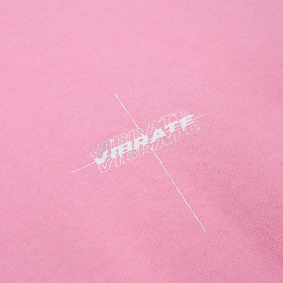 바이브레이트(VIBRATE) CLASSIC MINI LOGO SWEAT SHIRT (PINK)