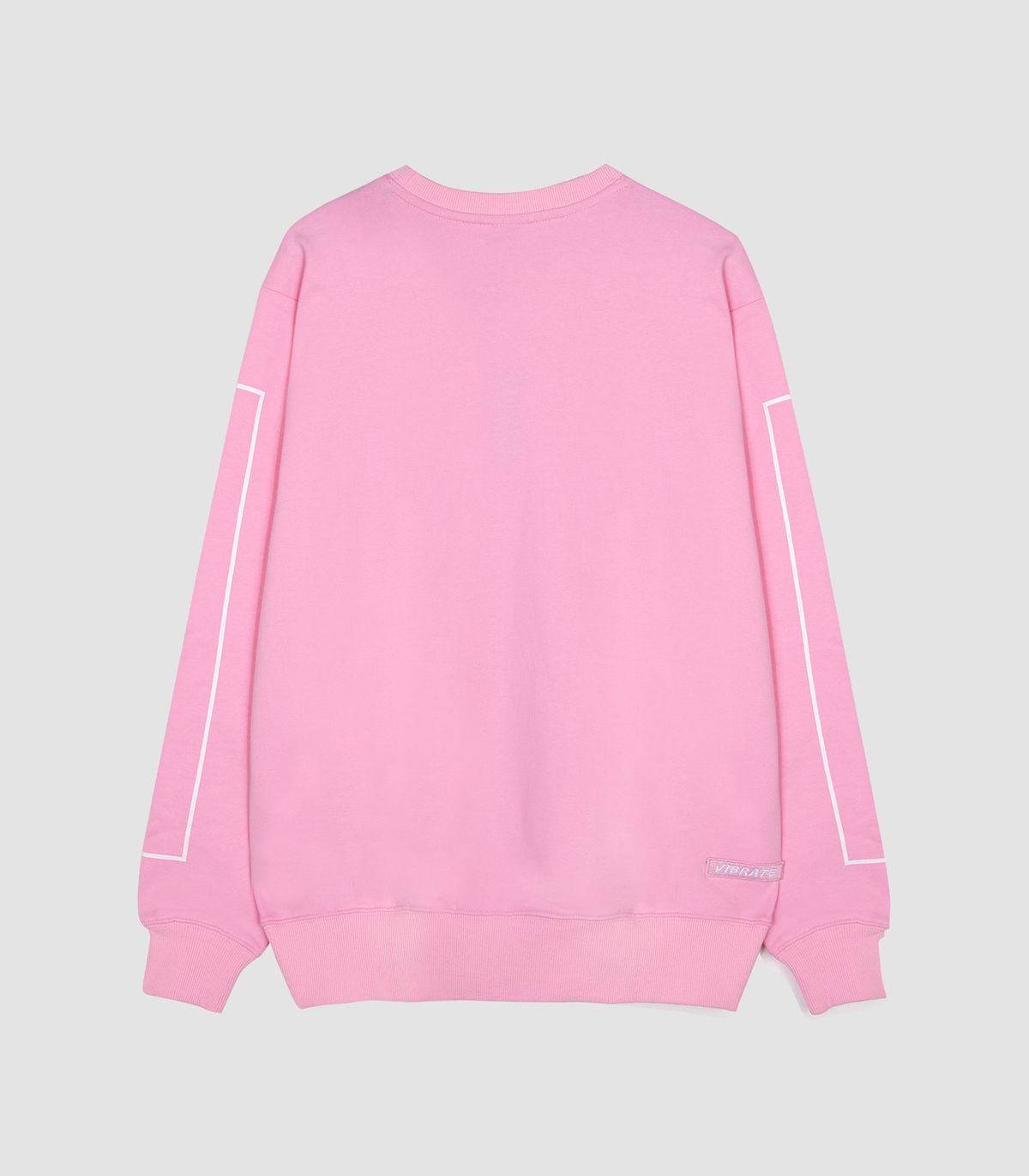 바이브레이트(VIBRATE) CLASSIC MINI LOGO SWEAT SHIRT (PINK)