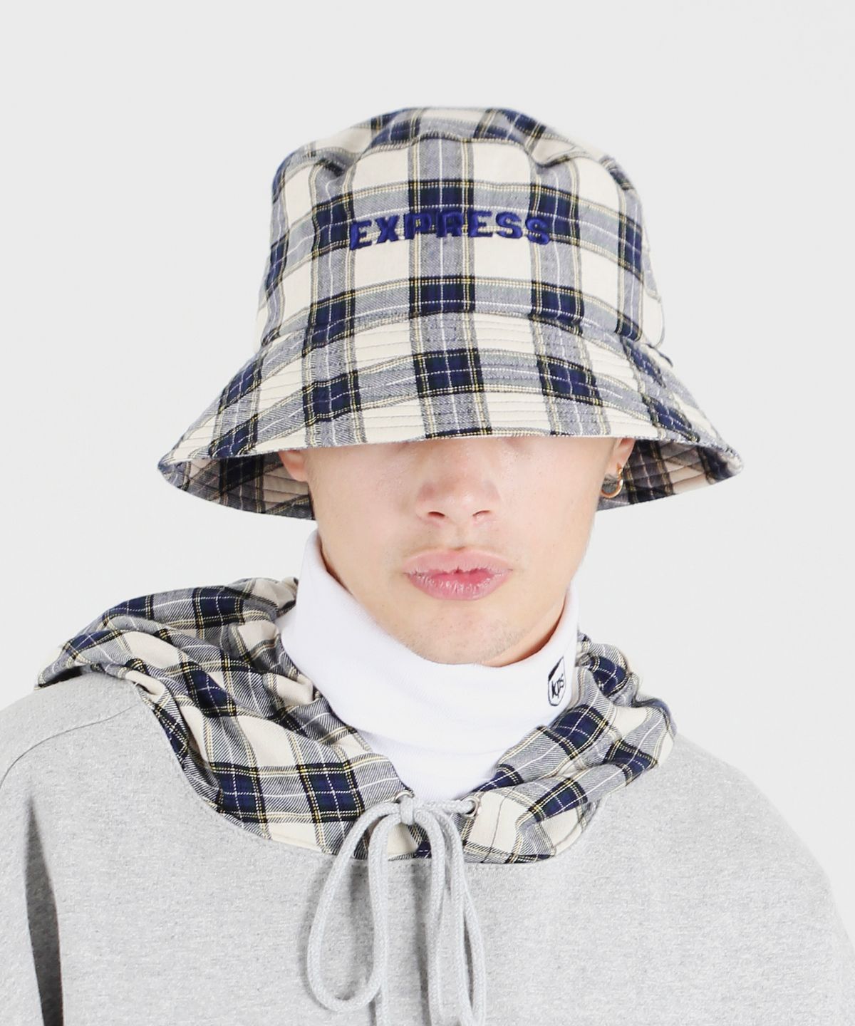 피스메이커(PIECE MAKER) EXPRESS BUCKET HAT (BLUE)
