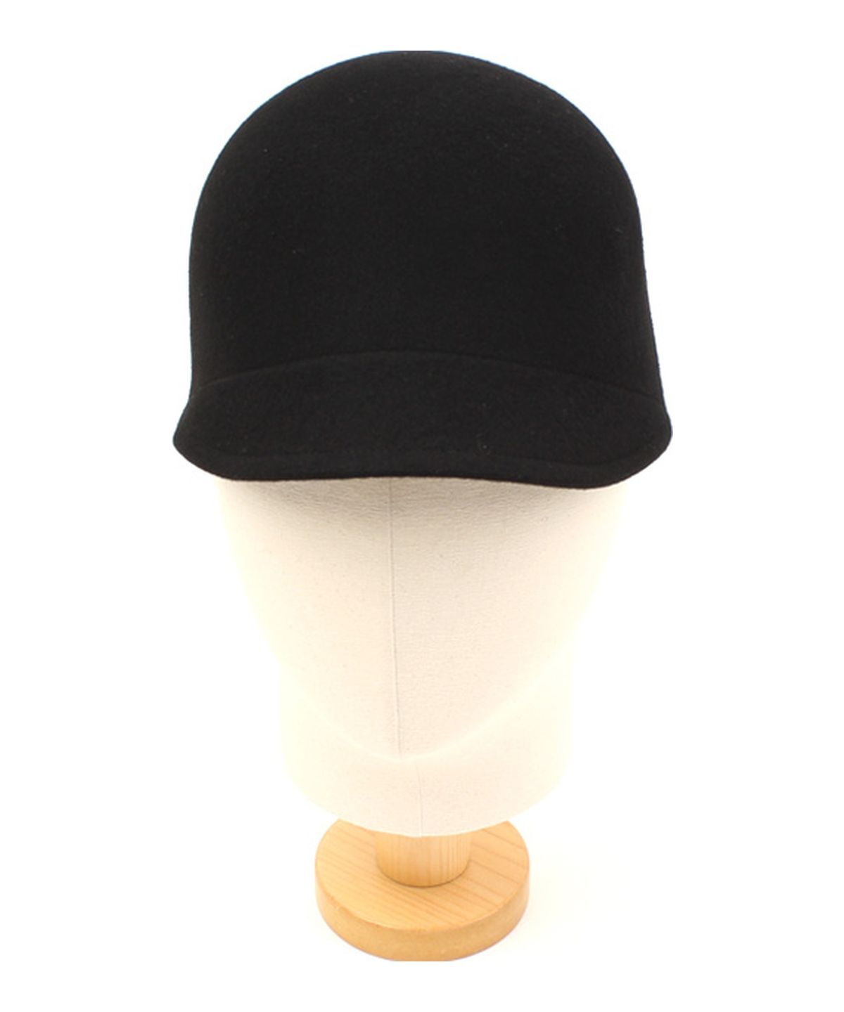 유니버셜 케미스트리(UNIVERSAL CHEMISTRY) Wool Black Round Riding Cap 승마모자