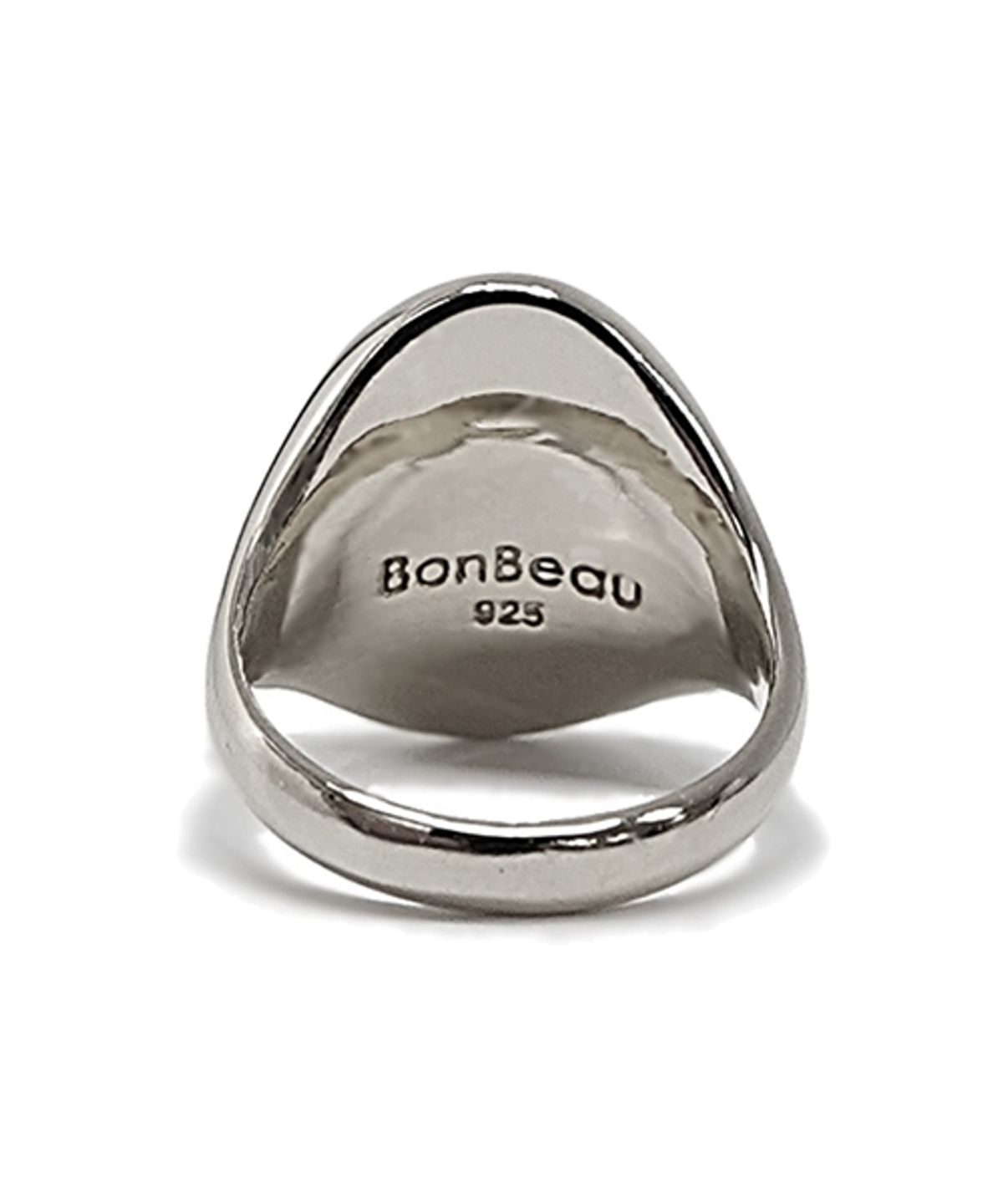 봉보(BONBEAU) 패션 비행기 볼드 두꺼운 실버반지