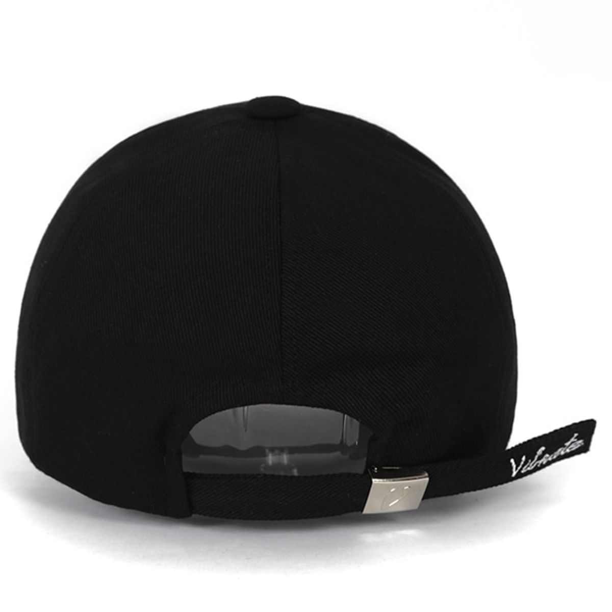 바이브레이트(VIBRATE) BLACK LINE - TRIANGLE VISOR BALL CAP (BLACK)