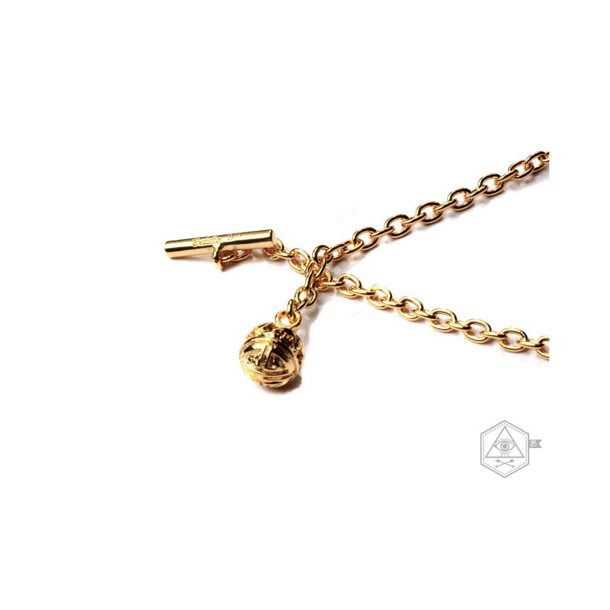 베벨로(BEBELLO) [Bs-238] 925 실버(Gold Plating)  라펠체인