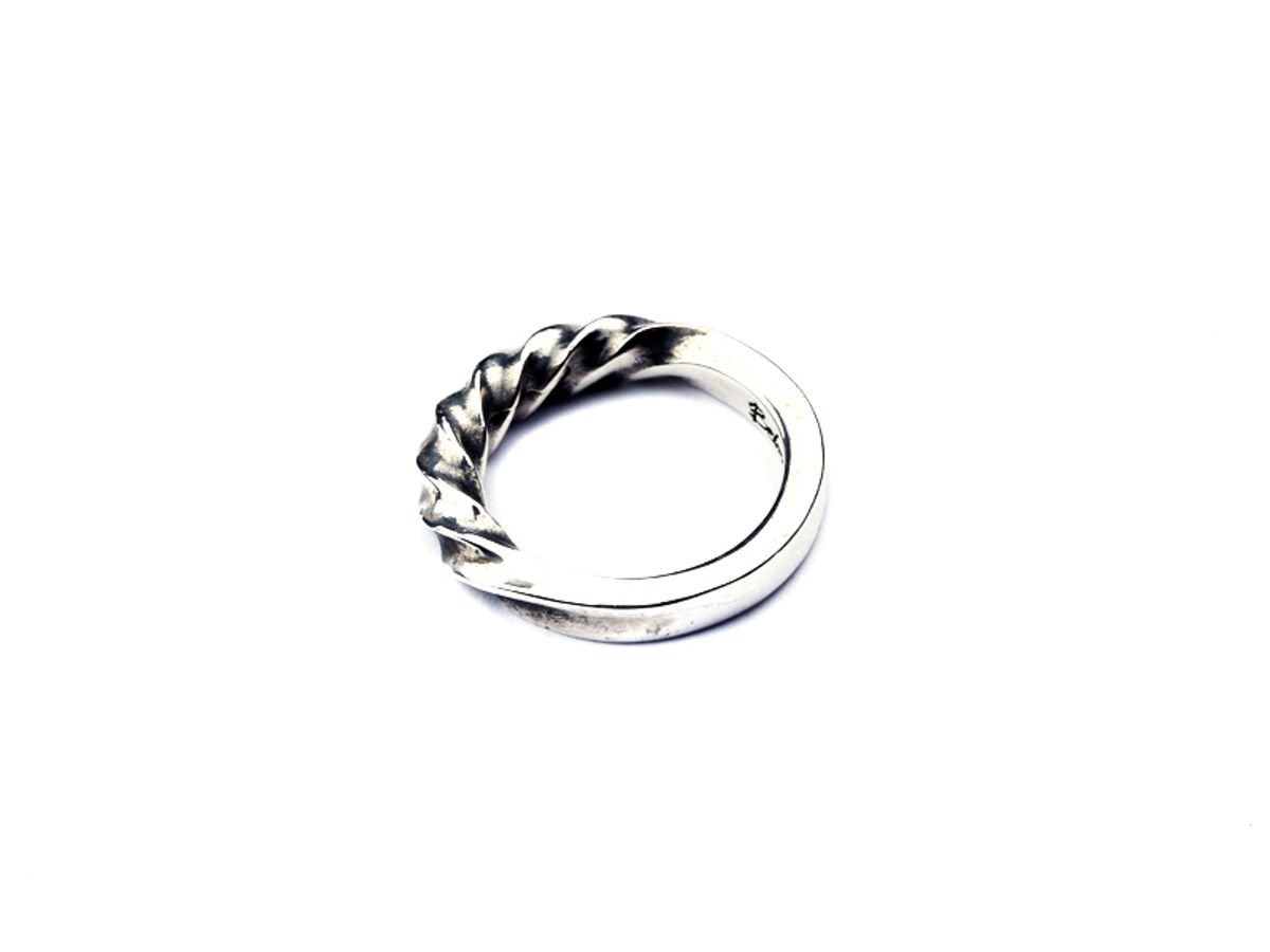 베벨로(BEBELLO) [Bs-257] 925 실버 꼬임 애끼반지