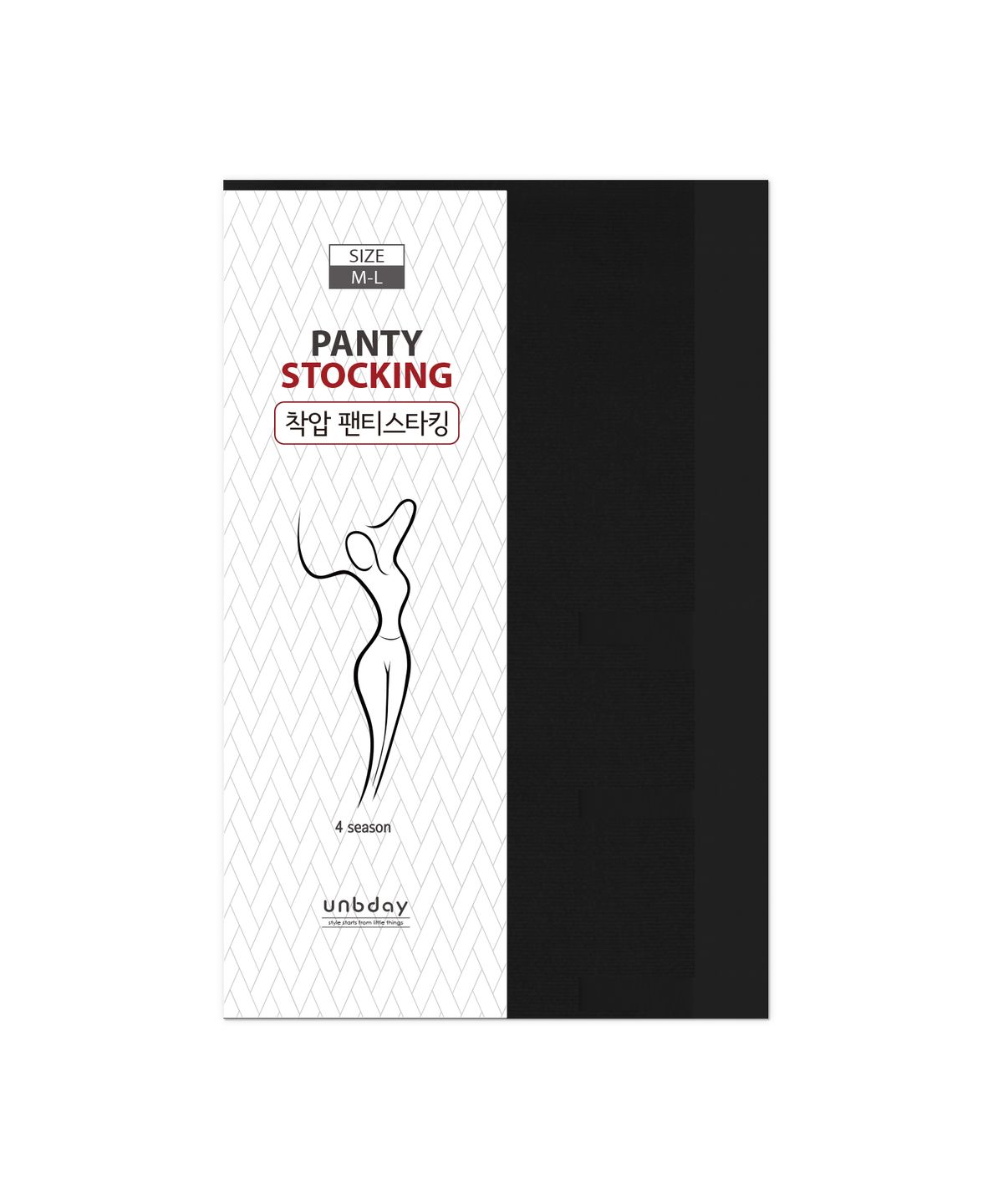 언비데이(UNBDAY) [3PACKS]여자 착압 압박 고신축  팬티 스타킹 (4 color)