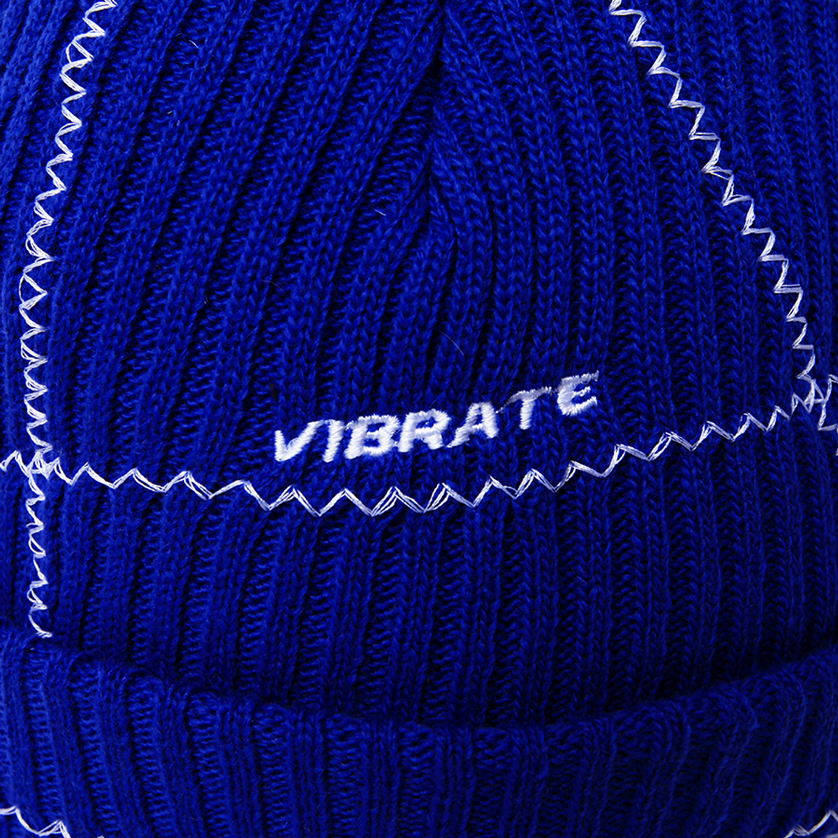 바이브레이트(VIBRATE) STITCH BEANIE (BLUE)