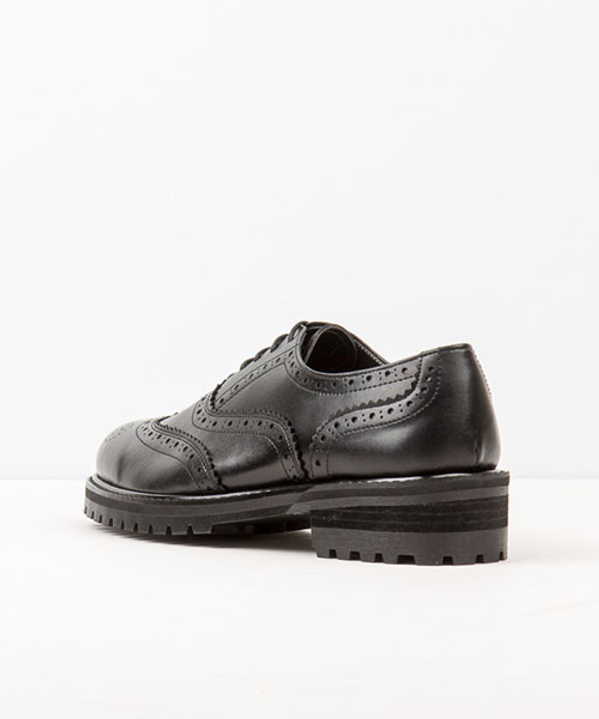레더리스(LEATHERLESS) #515 / 워커솔 윙팁 워커 / 블랙  / for men