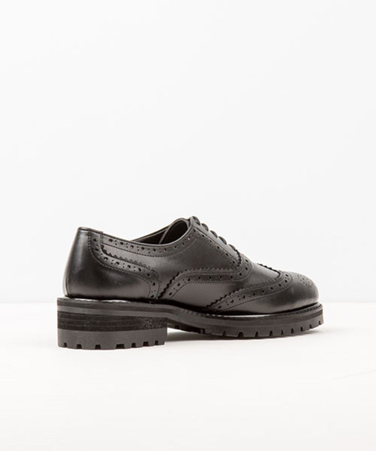 레더리스(LEATHERLESS) #515 / 워커솔 윙팁 워커 / 블랙  / for men