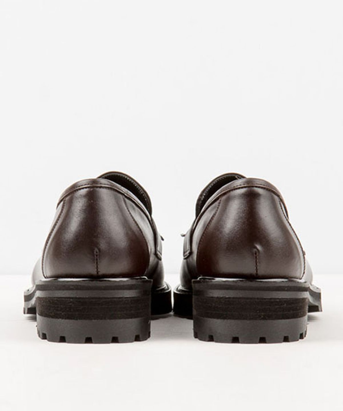 레더리스(LEATHERLESS) #408 / 워커솔 테슬로퍼 / 다크브라운 / for men