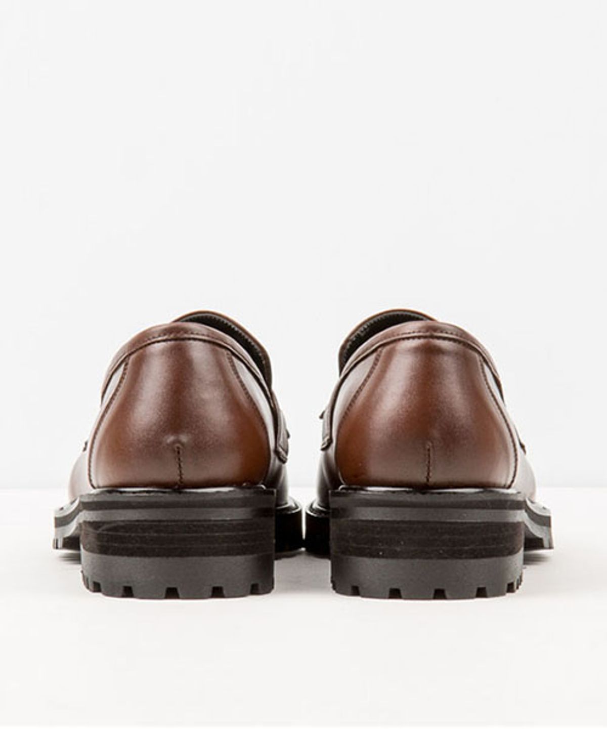 레더리스(LEATHERLESS) #408 / 워커솔 테슬로퍼 / 브라운 / for men
