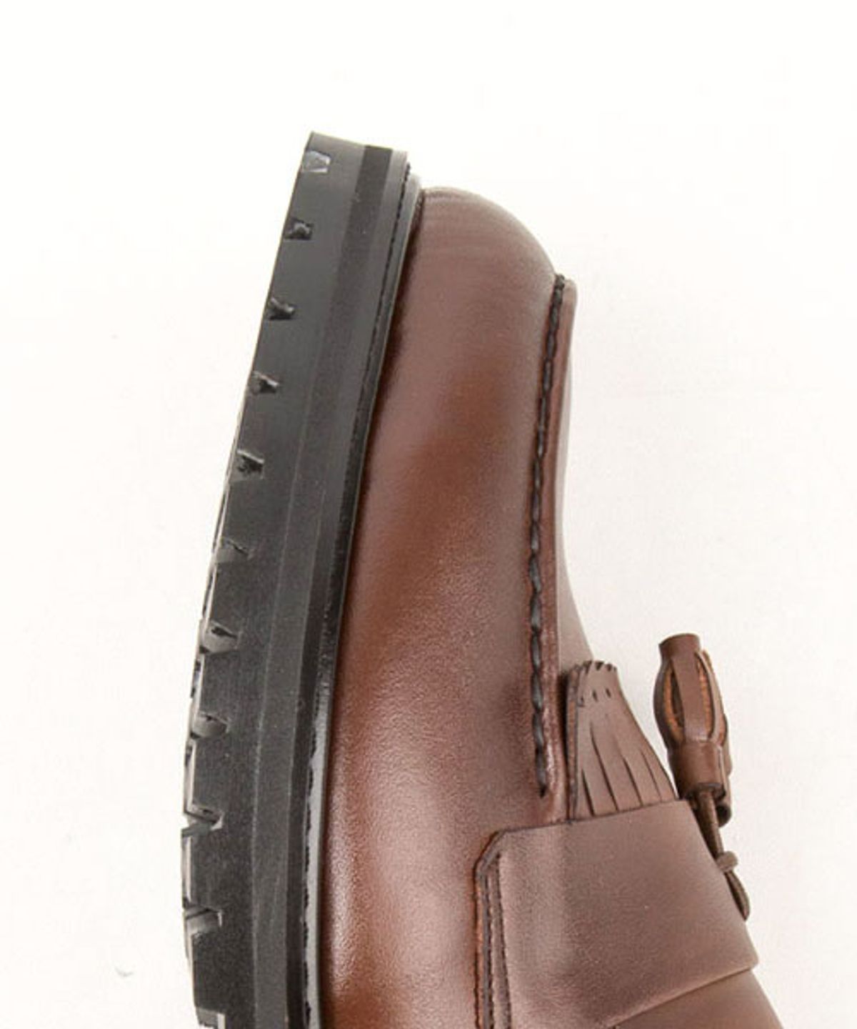레더리스(LEATHERLESS) #408 / 워커솔 테슬로퍼 / 브라운 / for men