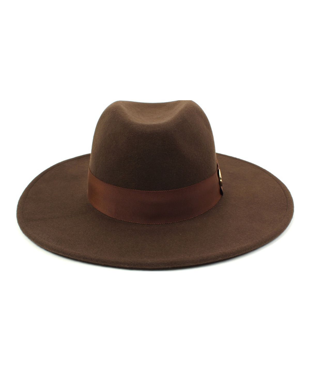 유니버셜 케미스트리(UNIVERSAL CHEMISTRY) BR Line Wool Brown Fedora 울페도라