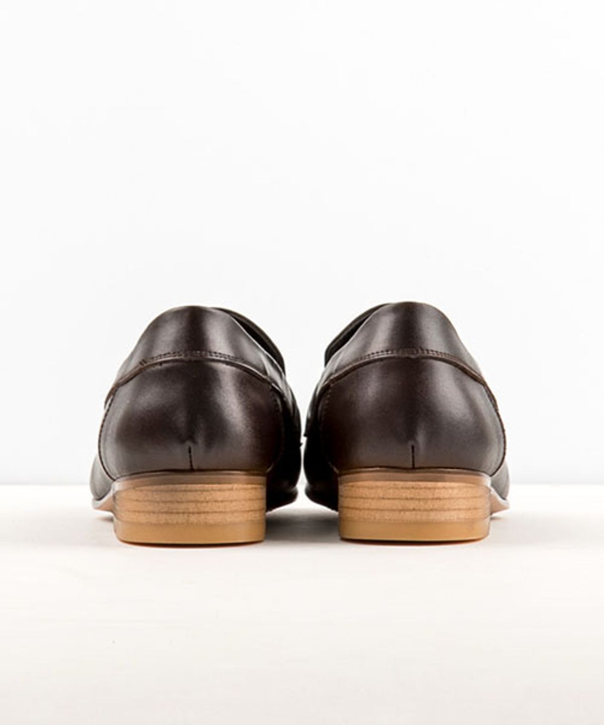 레더리스(LEATHERLESS) #5041 / 플렛 아웃솔 로퍼  / 다크브라운 / for men