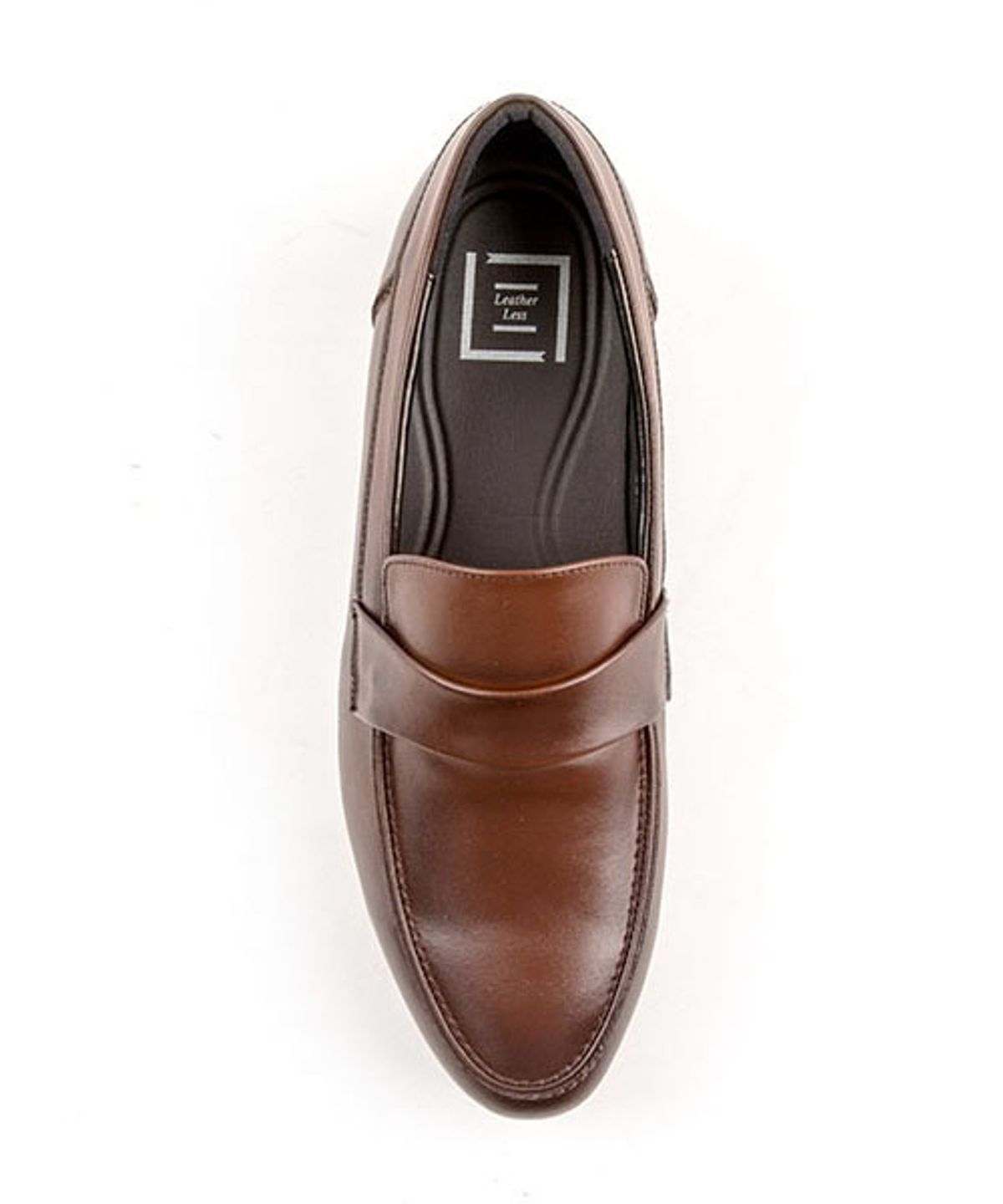 레더리스(LEATHERLESS) #5041 / 플렛 아웃솔 로퍼  / 브라운 / for men