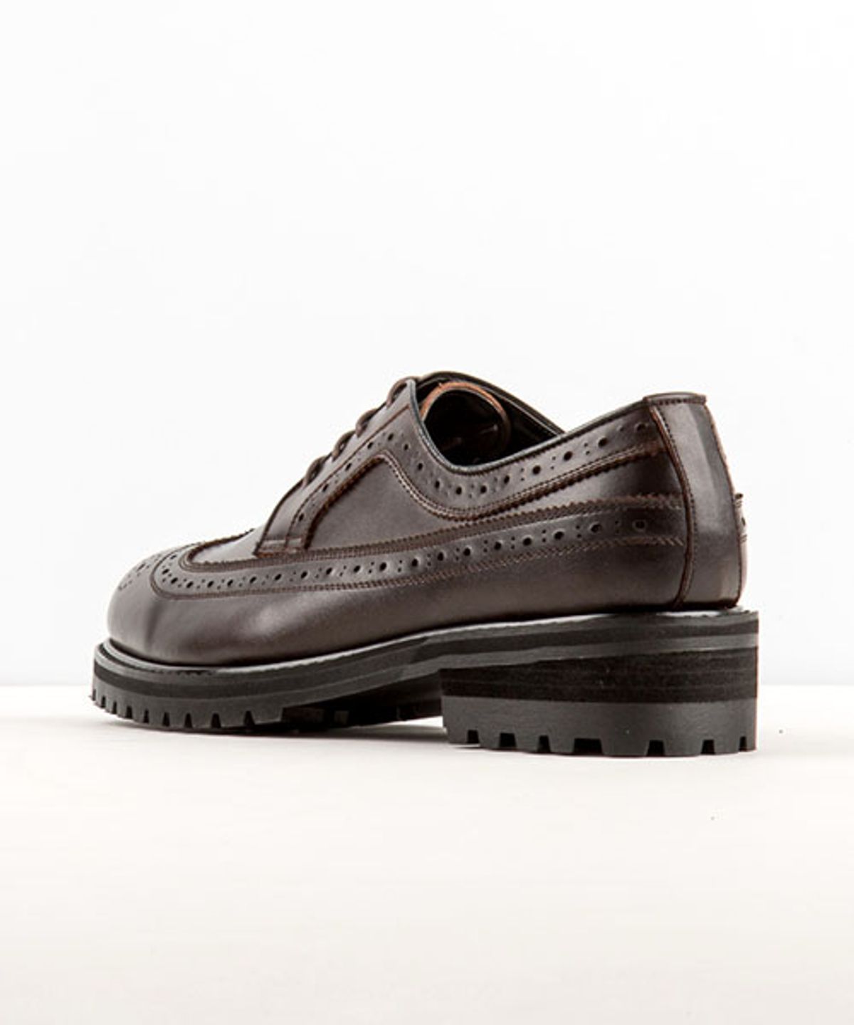 레더리스(LEATHERLESS) #5054 / 캐주얼윙팁워커 / 다크브라운 / for men