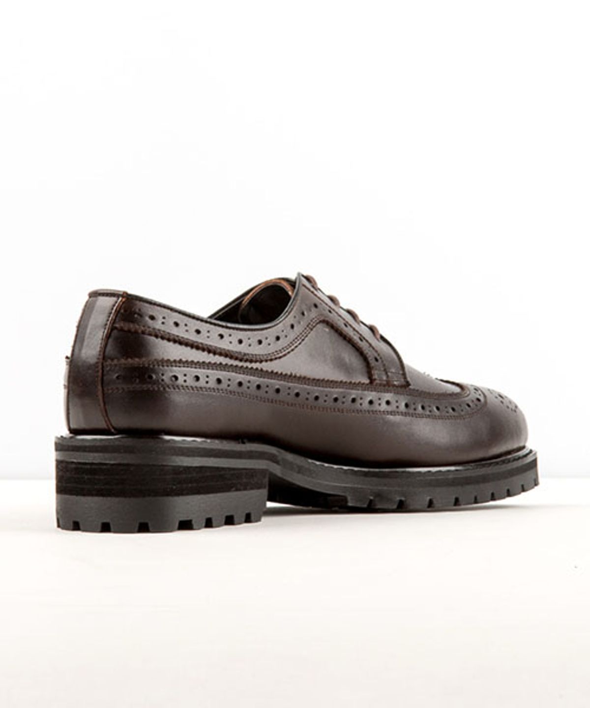 레더리스(LEATHERLESS) #5054 / 캐주얼윙팁워커 / 다크브라운 / for men
