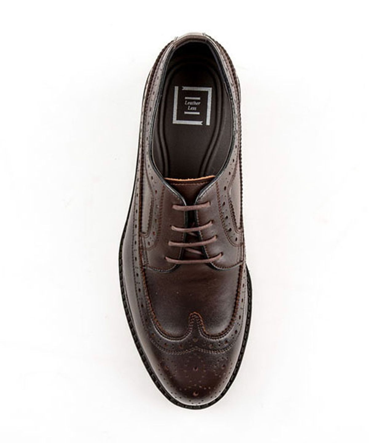 레더리스(LEATHERLESS) #5054 / 캐주얼윙팁워커 / 다크브라운 / for men