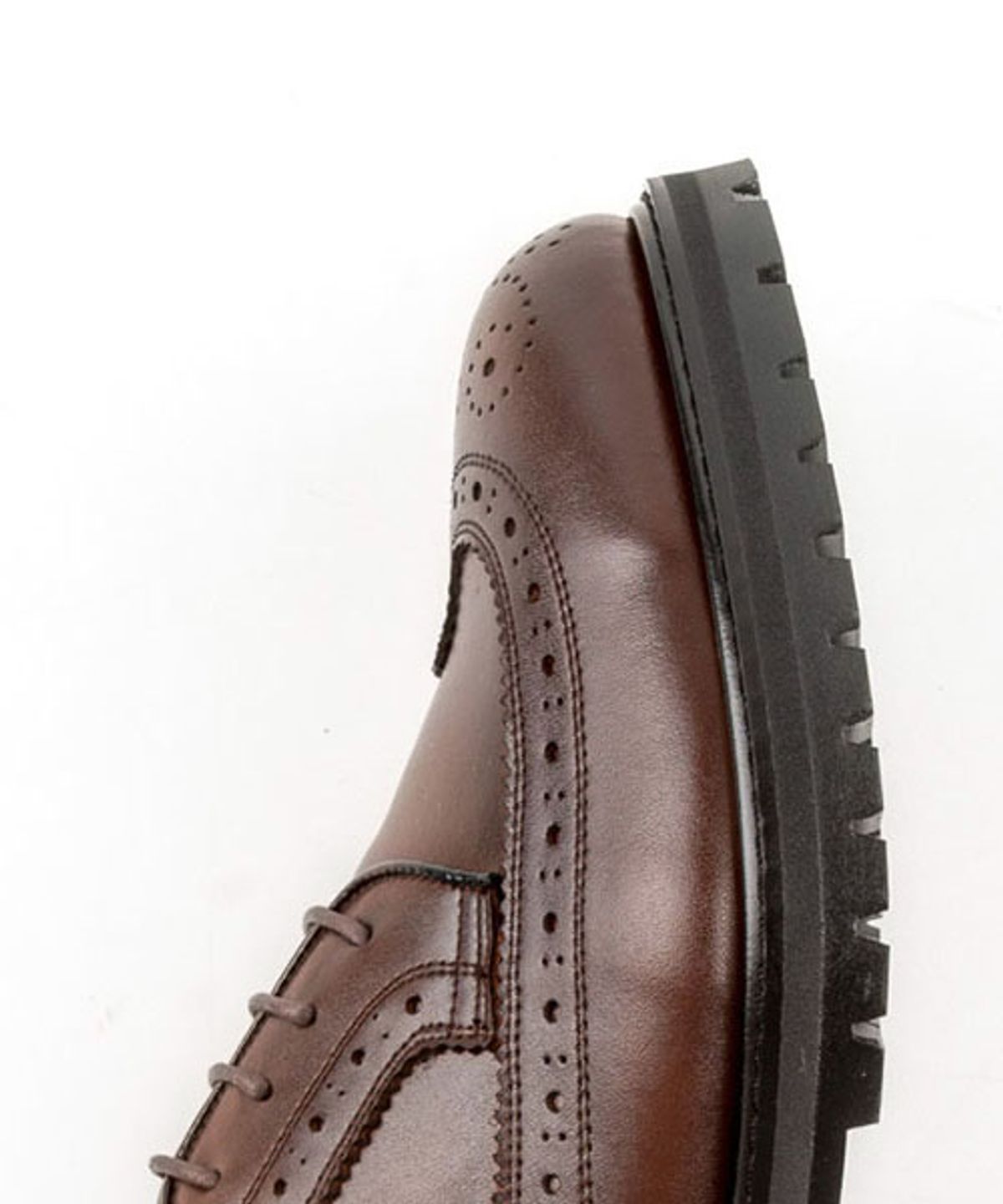 레더리스(LEATHERLESS) #5054 / 캐주얼윙팁워커 / 브라운 / for men