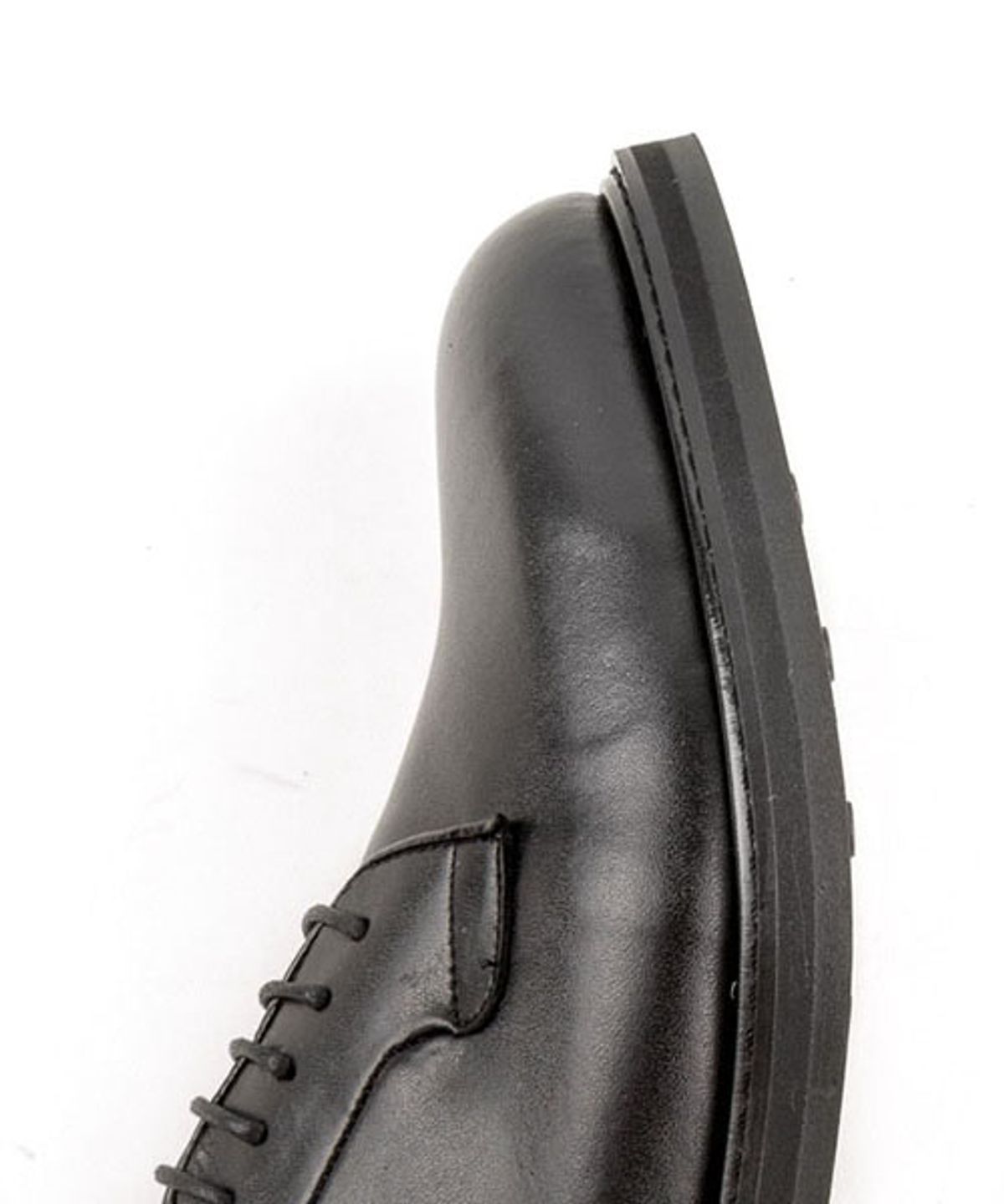 레더리스(LEATHERLESS) #405 / 와일드더비 / 블랙 / for men