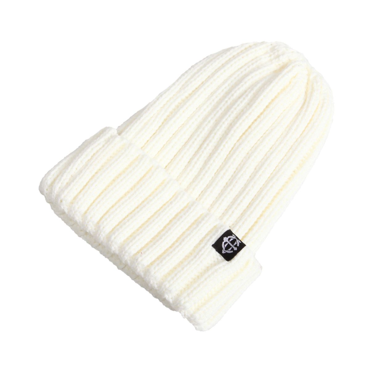 에잇볼륨(EIGHTVOLUME) EV Plain Pop Beanie (White)