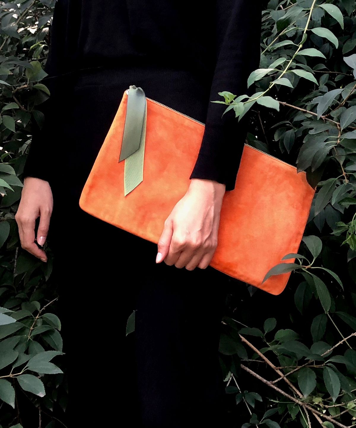 어뮨(UMUN) IN&OUT 클러치 [Orange]