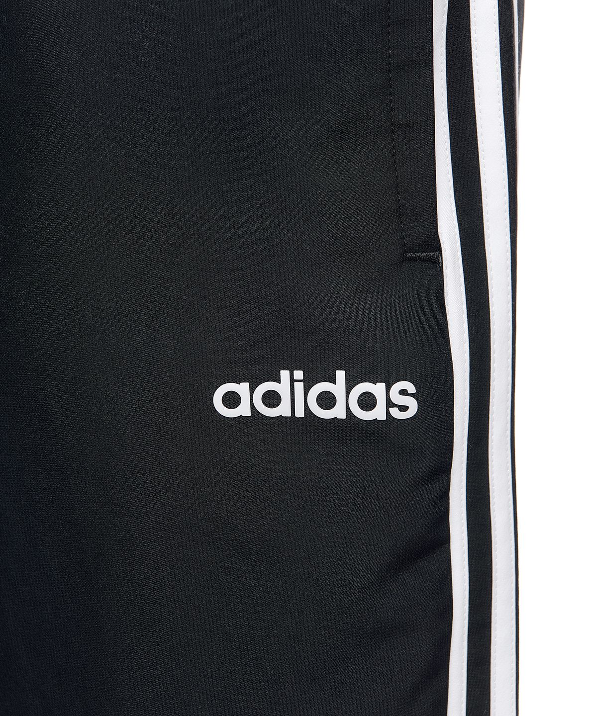 아디다스(ADIDAS) 에센셜 3S 윈드 팬츠 - 블랙:화이트 / DQ3100