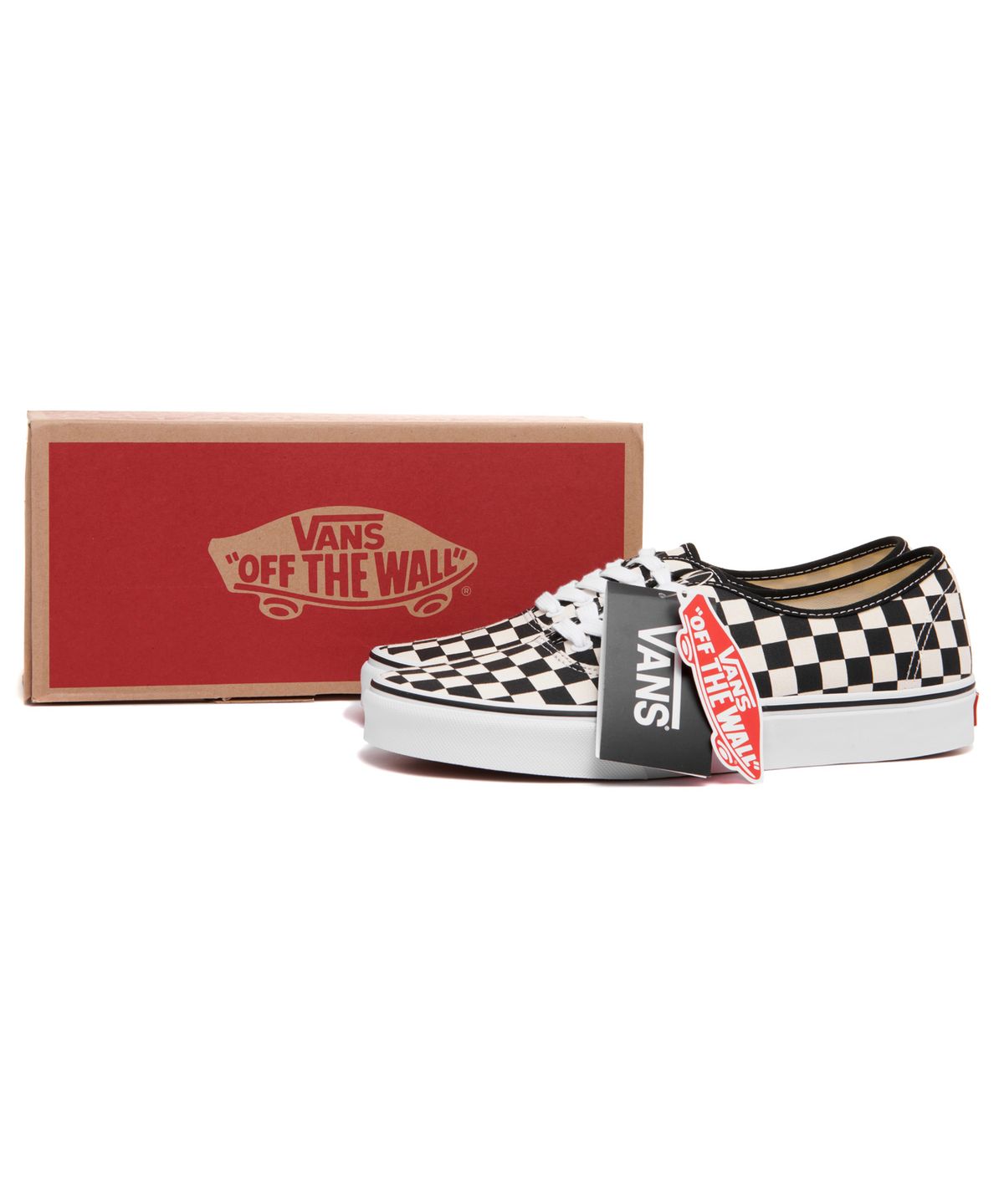 반스(VANS) 어센틱 - (Golden Coast) 체커보드 블랙:화이트 / VN000W4NDI01